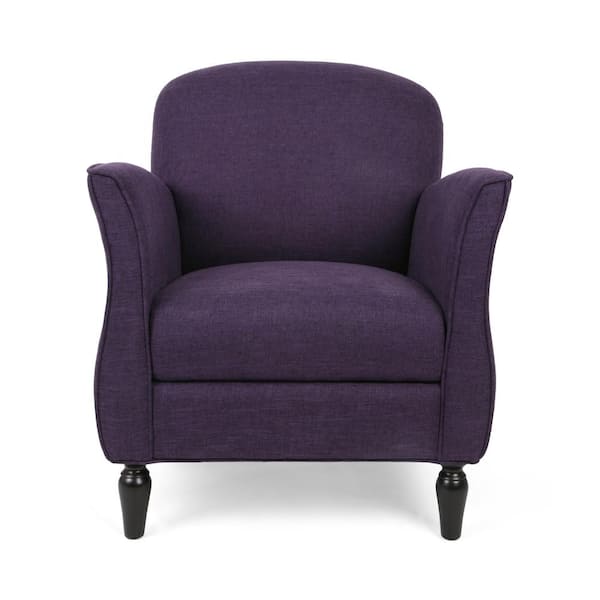 Dark discount purple chair