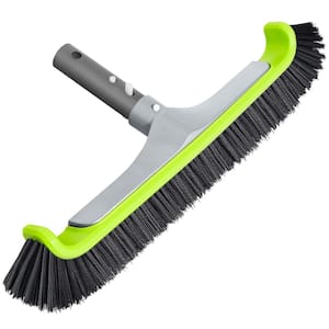 1.46 ft. Pool Scrub Brush with Curved Ends