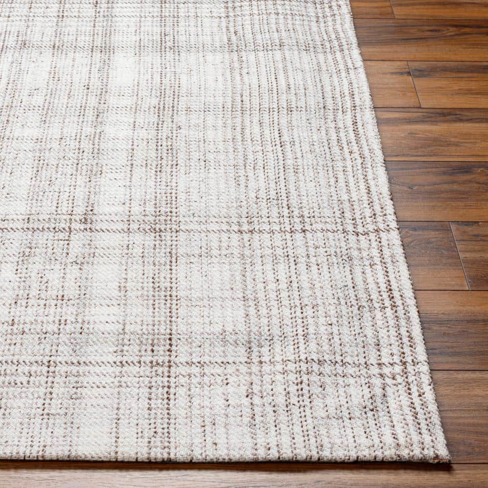 Sammy Off-White Hand-Woven Wool and Synthetic 2' x 3' Area Rug