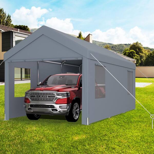 10 ft. x20 ft. Heavy Duty Boat Car Canopy Garage, Carport Canopy