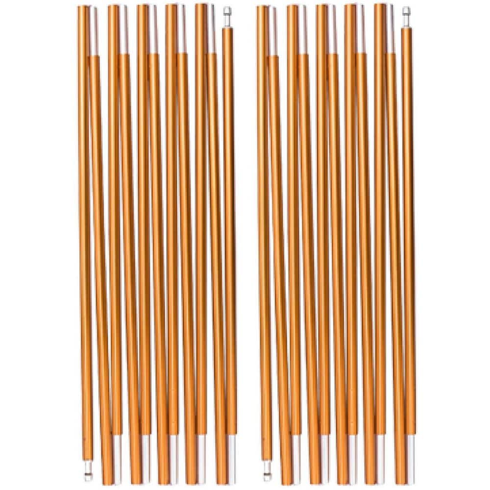 Aluminium Tent Pole Replacement Accessories Kit for Hiking Camping - 7001T6 Aviation Alloy Collapsible Rods 2 PCS price history on PriceWatchPro