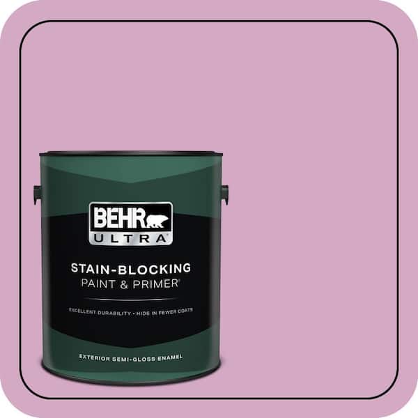 BEHR ULTRA 1 gal. #M120-4 Heart to Heart Semi-Gloss Enamel Exterior Paint & Primer