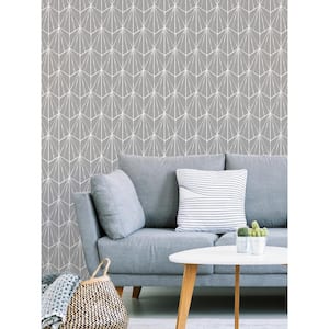 Grey Dorset Peel and Stick Wallpaper