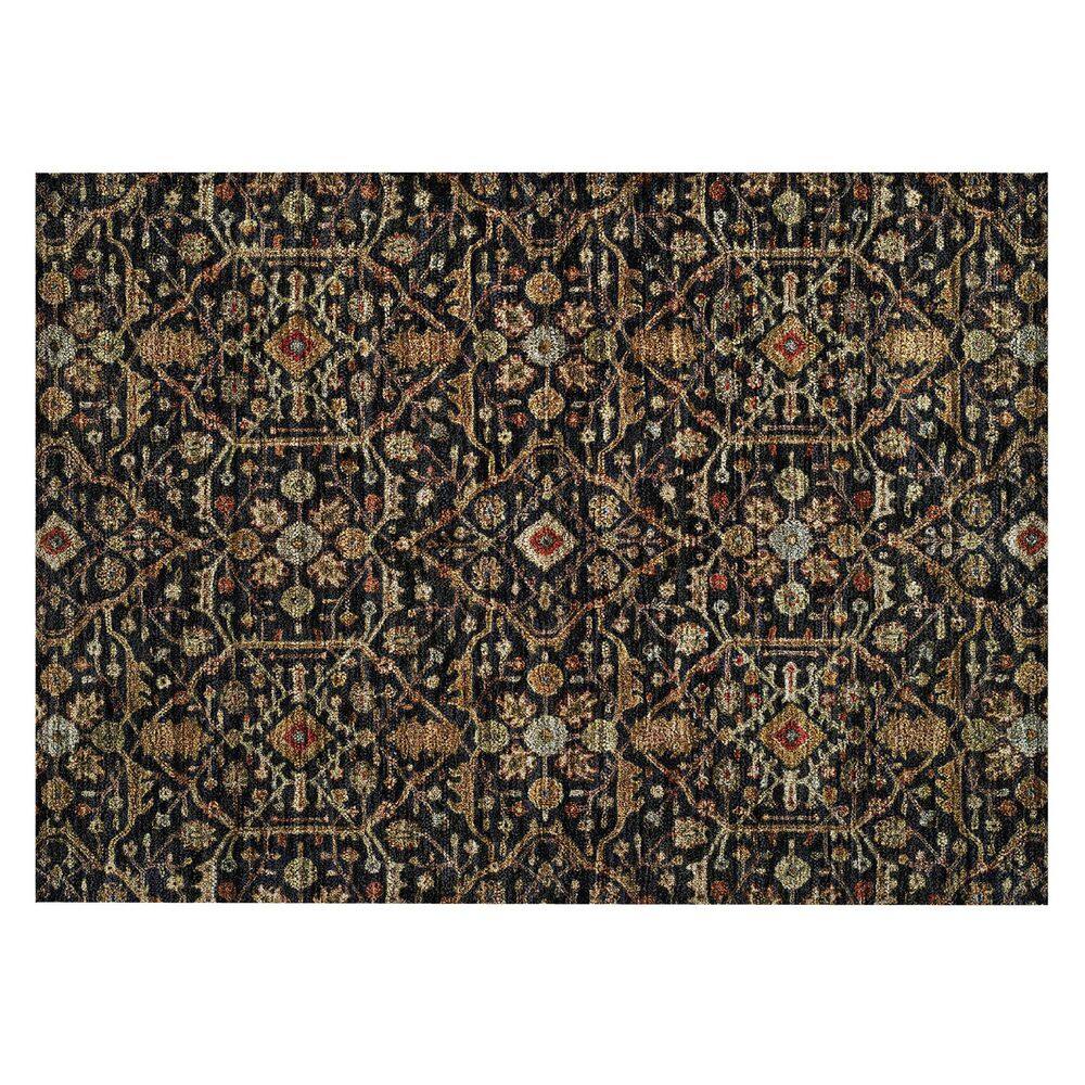 Chantille Machine Washable Indoor/Outdoor Abstract ACN1130 Black 1 ft. 8 in. x 2 ft. 6 in. Area Rug price history on PriceWatchPro