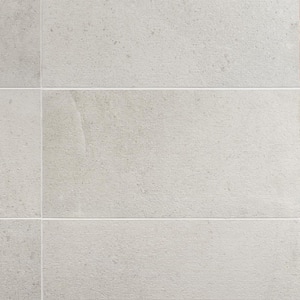 Iris Chiseled Perla 11.69 in. x 23.5 in. Chiseled Porcelain Floor and Wall Tile (9.68 sq. ft./Case)