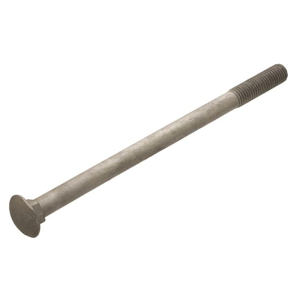 Everbilt 5/8 in. -11 tpi x 16 in. Galvanized Carriage Bolt