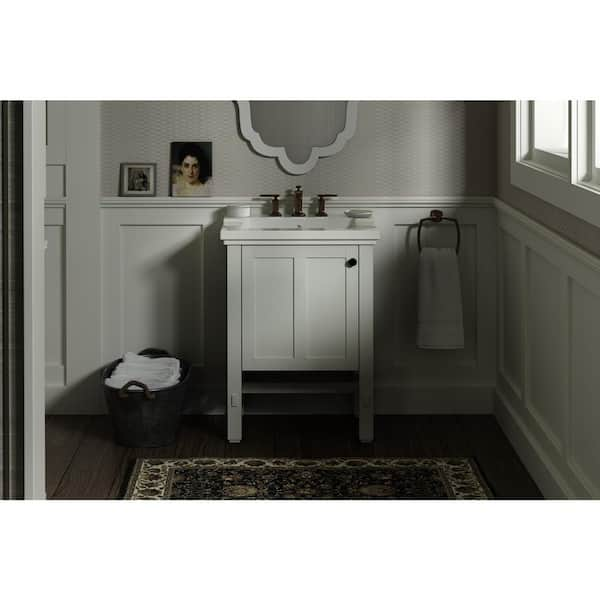 KOHLER Tresham 24 in. W x 18 in. D x 33 in. H Single Sink