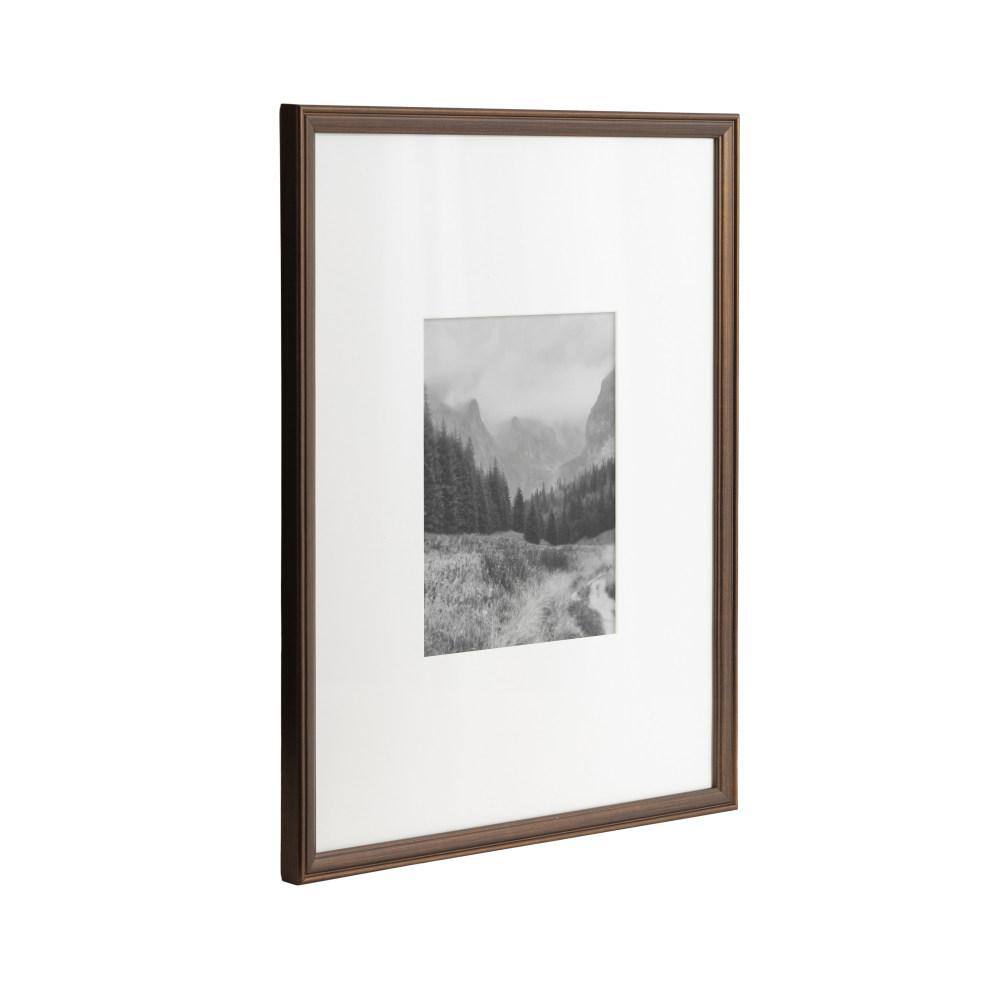 Adlynn Bronze Polystyrene 16"x20" Matted Picture Frames Set of 3