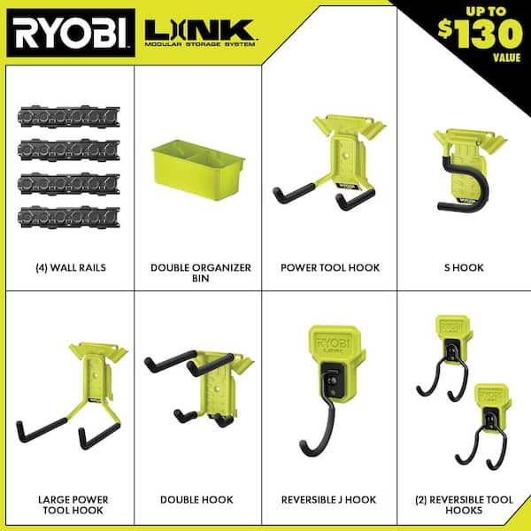 LINK 12-Piece Wall Storage Kit