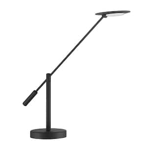 REVELATION 10.5 in. Black Dimmable Task and Reading Lamp