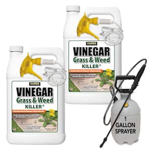 128 oz. 20% Vinegar Weed Killer (2-Pack) and 1 Gal. Tank Sprayer Value Pack
