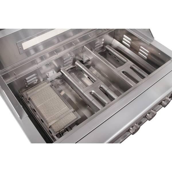 EdgeStar - 36 in. 4-Burner Built-In Liquid Propane Grill