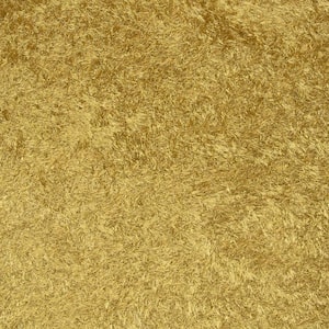 Versailles II Yellow Textured Surface Wallcovering Trowel apply Silk Wallpaper