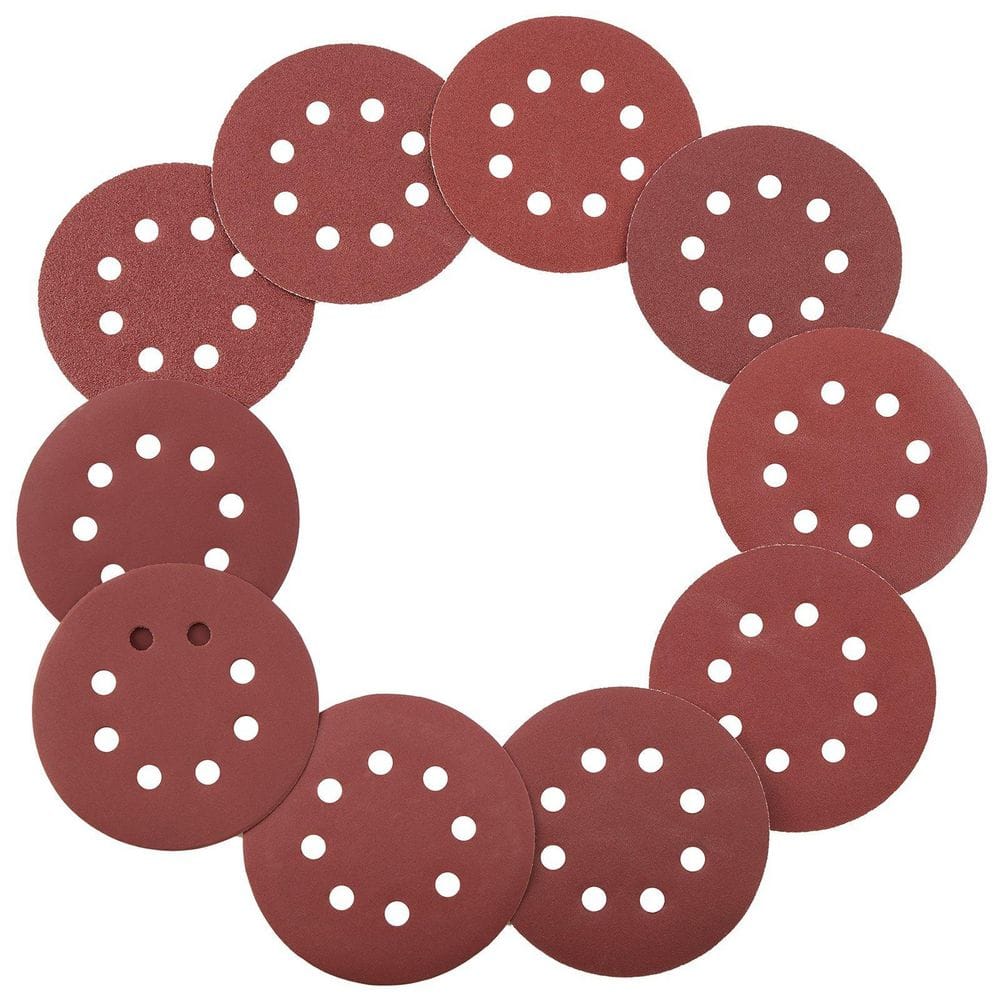 150 Pcs 5 in. Sanding Discs Set, 8-Hole Round Hook and Loop Sandpaper for Orbital Sander price history on PriceWatchPro
