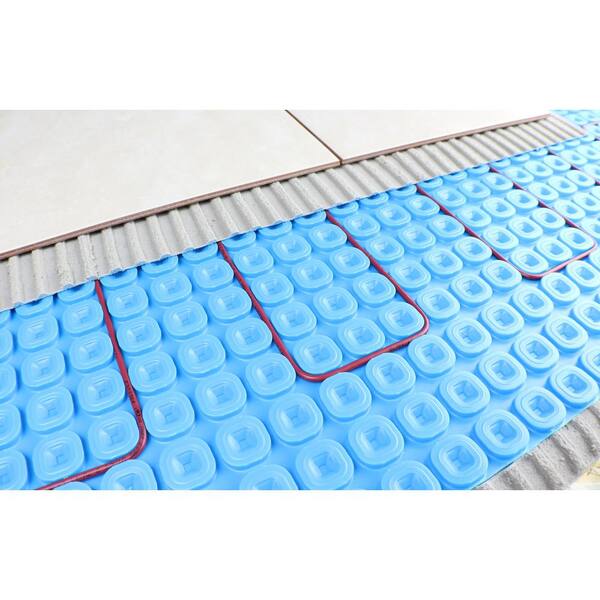 WarmlyYours 355 ft. Cable System with Heat Membrane and Touch Screen Thermostat