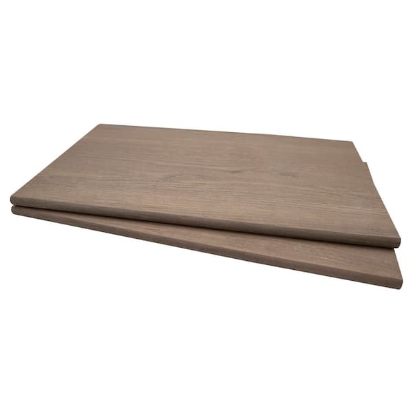 Lucas Betula 2 cm x 13 in. x 24 in. Matte Porcelain Wood Look Pool Coping (26-Pieces / 56.33 sq. ft. / Pallet)