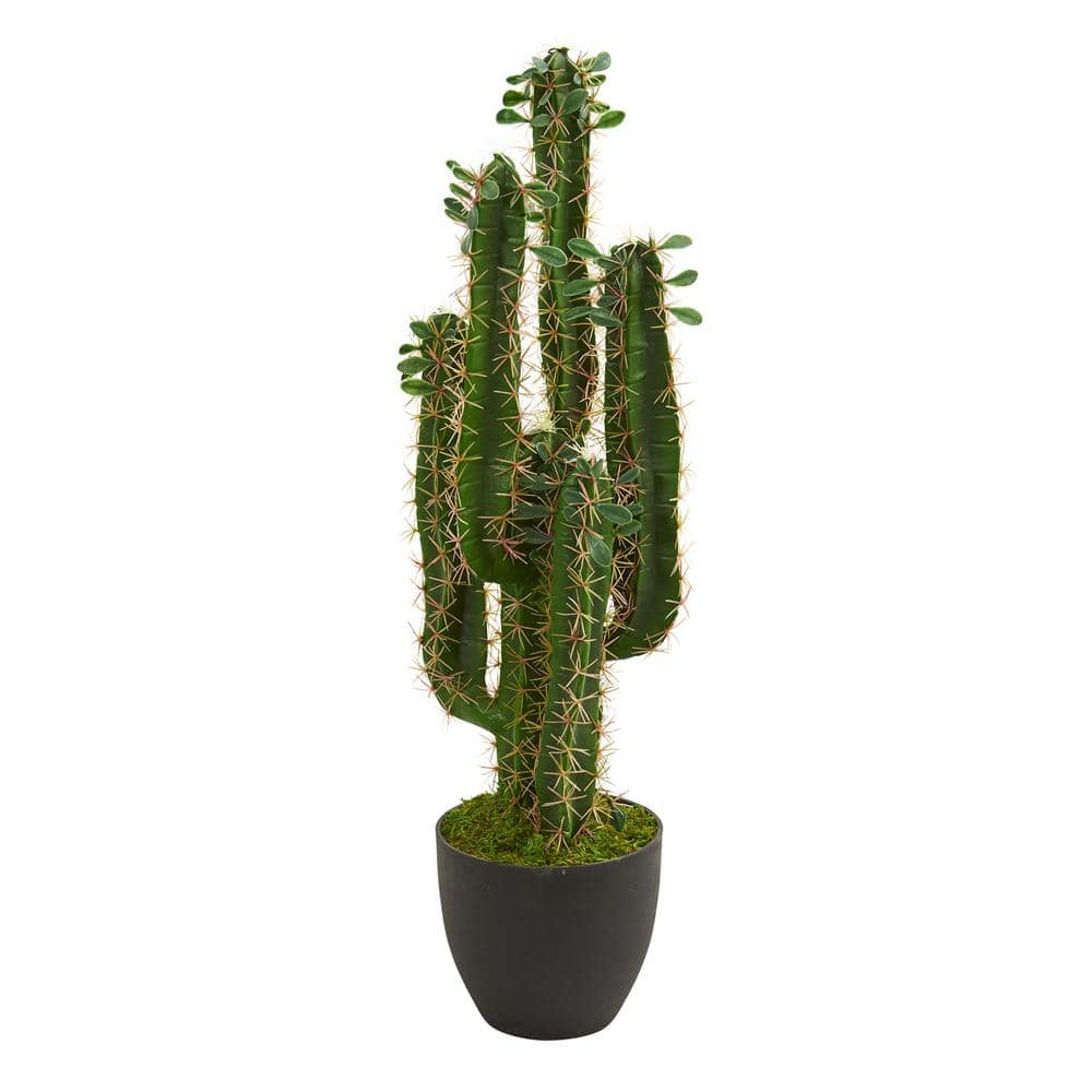 Nearly Natural Indoor 2.5 ft. Cactus Artificial Plant 6330 - The Home Depot