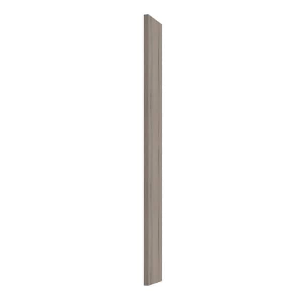 WeatherStrong Miami Weatherwood Matte 6 in. W x 0.625 in. D x 42 in. H Flat Stock Assembled Base Kitchen Cabinet Outdoor Filler Strip