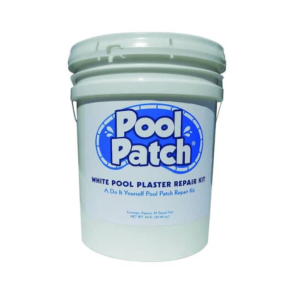 Pool Patch 50 lb. White Pool Plaster Repair Kit