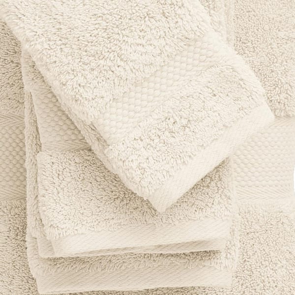 The Company Store Organic White Solid Cotton Bath Towel VK19-BATH-WHITE -  The Home Depot