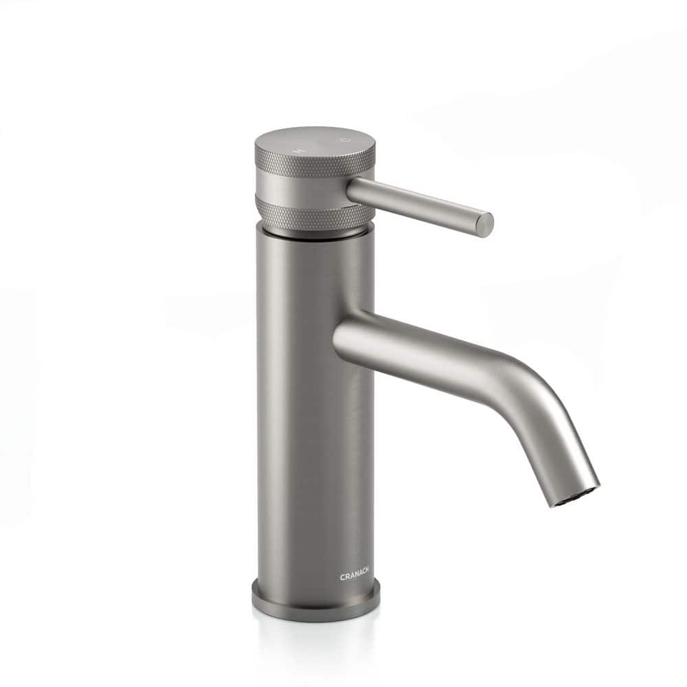 ANGELSEY Single Hole Single Handle Bathroom Faucet with Overflow Drain in Gun Grey price history on PriceWatchPro