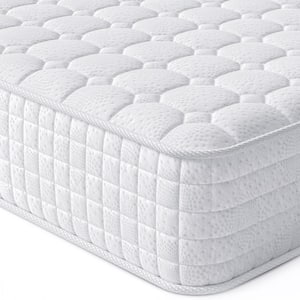 Original Hybrid Series Twin Medium Memory Foam Tight Top 8 in. White Mattress