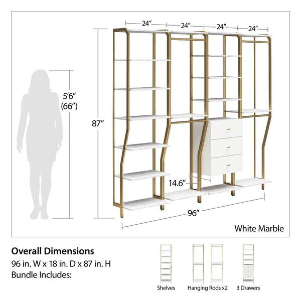 Gwyneth Closet Storage – RealRooms