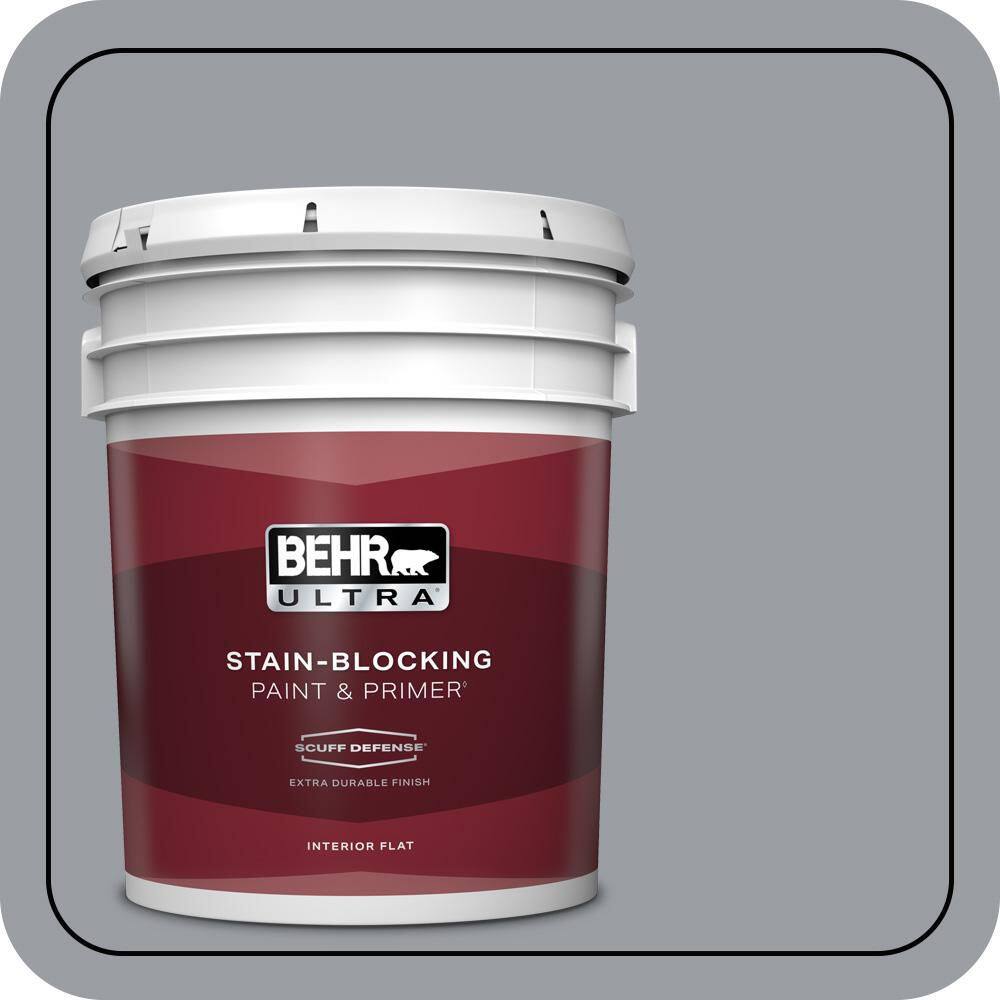 5 gal. #760F-4 Down Pour Extra Durable Flat Interior Paint & Primer price history on PriceWatchPro