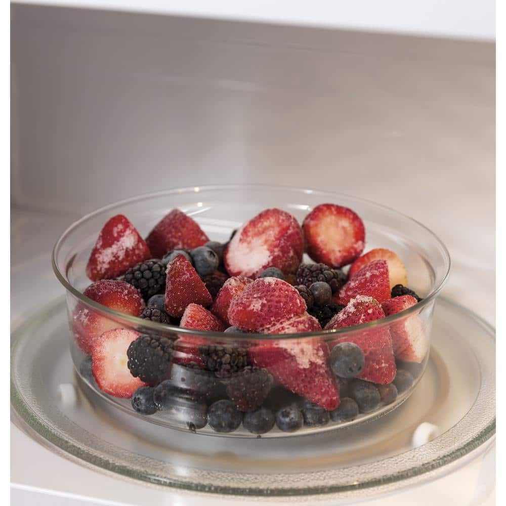 Compact Stainless Steel Countertop Microwave with LED Display