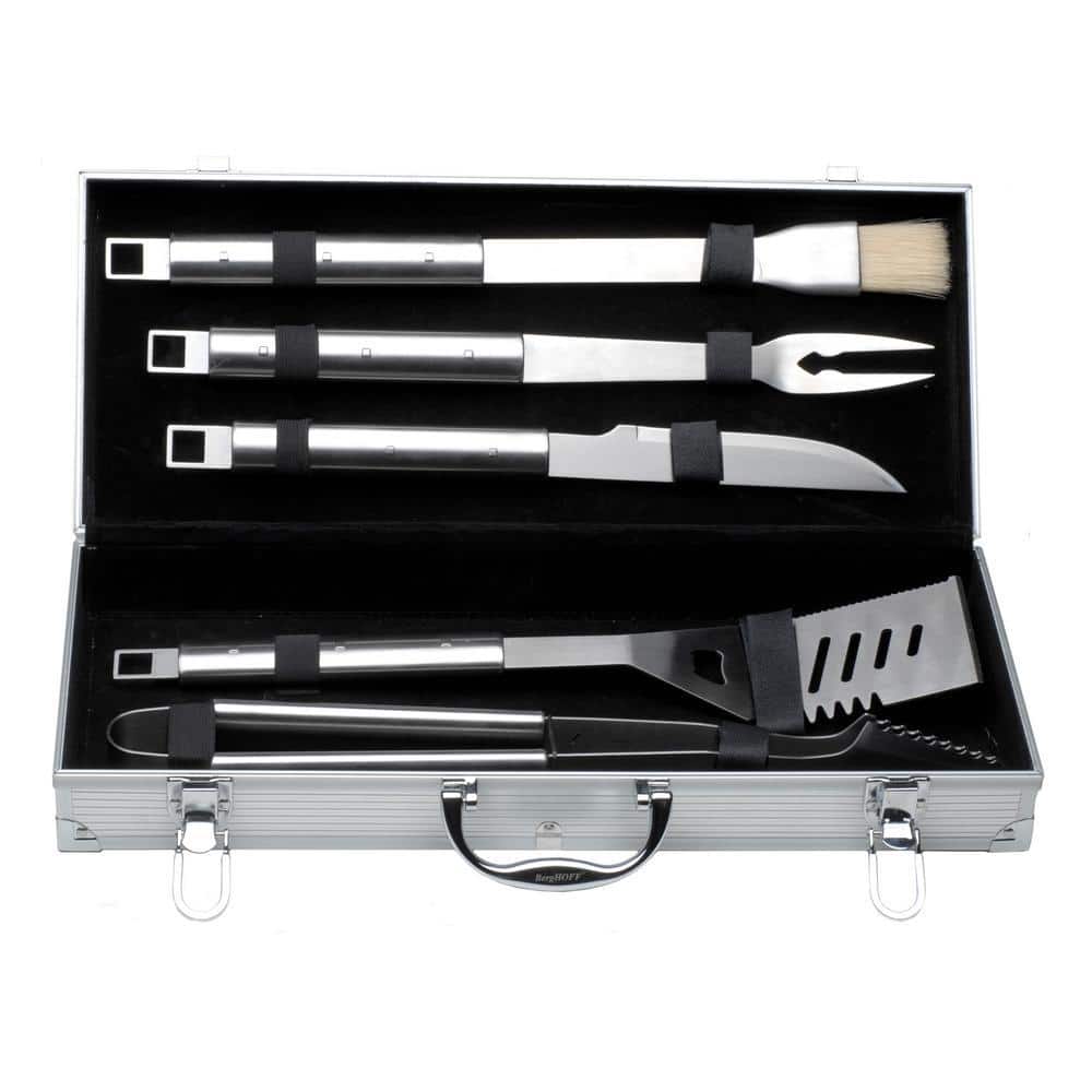 BergHOFF Cubo Essentials 6-Pieces Stainless Steel BBQ Set with