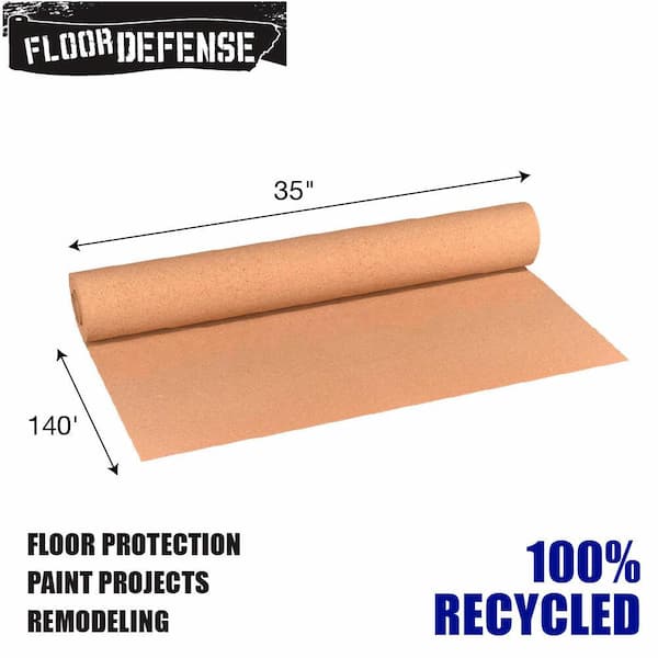 Heavy Duty Builders Paper Roll - 75 lb Construction Paper (Brown