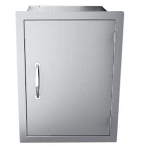 Classic Series 17 in. x 24. in 304 Stainless Steel Vertical Dry Storage