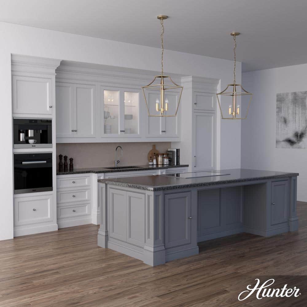 Alturas Gold Empire Shape Aluminum Pendant Lamp