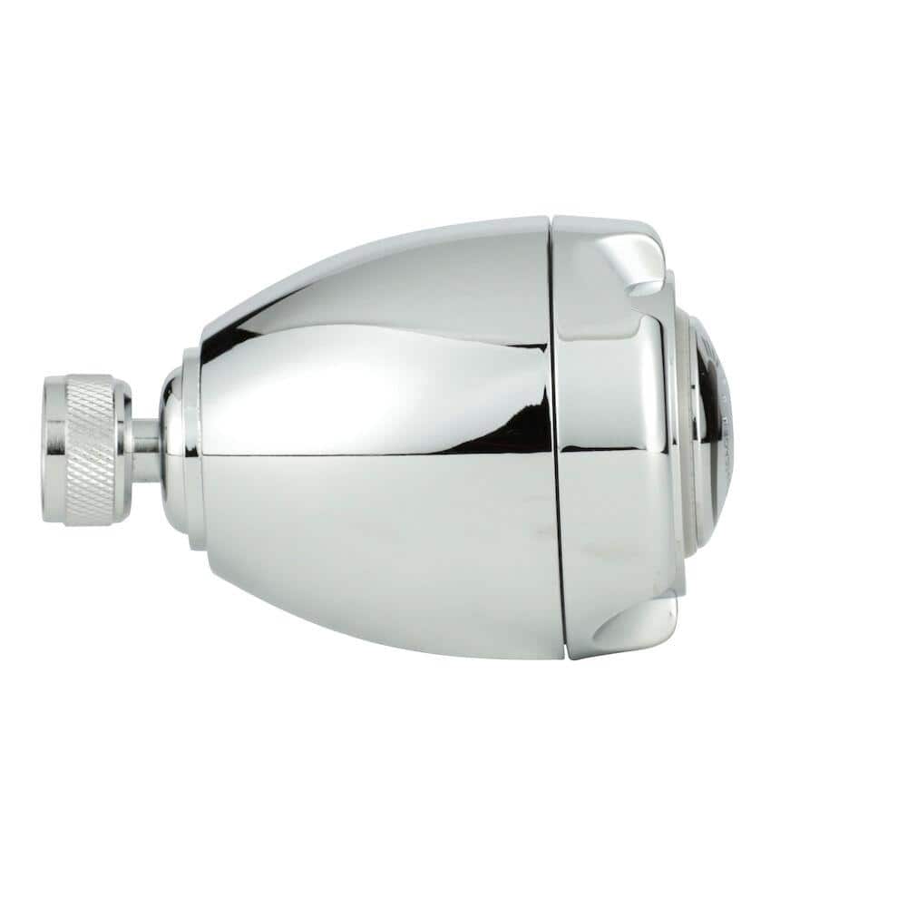 Polished Chrome Dual Function Wall Mounted Showerhead