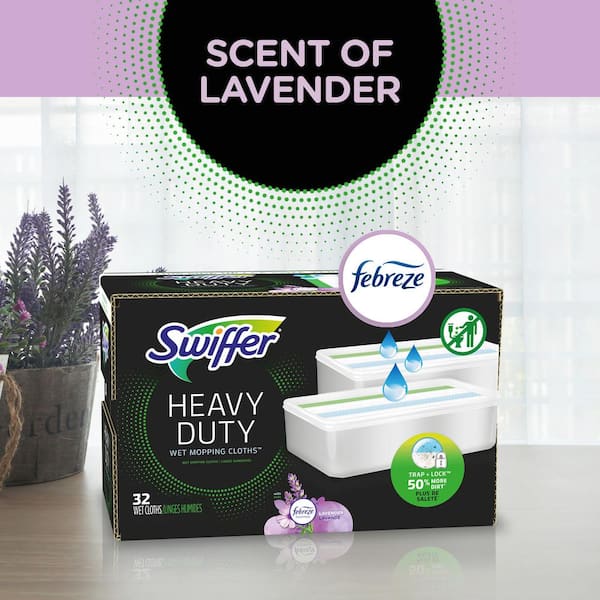 Swiffer® Sweeper Wet™ Mopping Pad Refills - Febreze® Lavender Vanilla &  Comfort Scent Reviews 2024