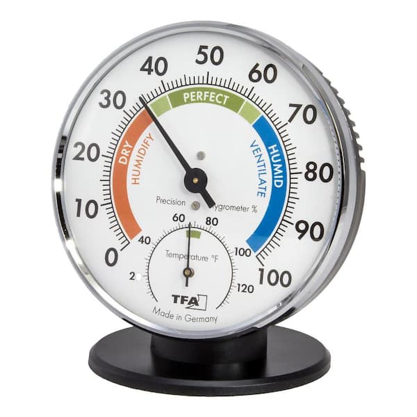 TFA Small Red Digital Indoor & Outdoor Thermometer