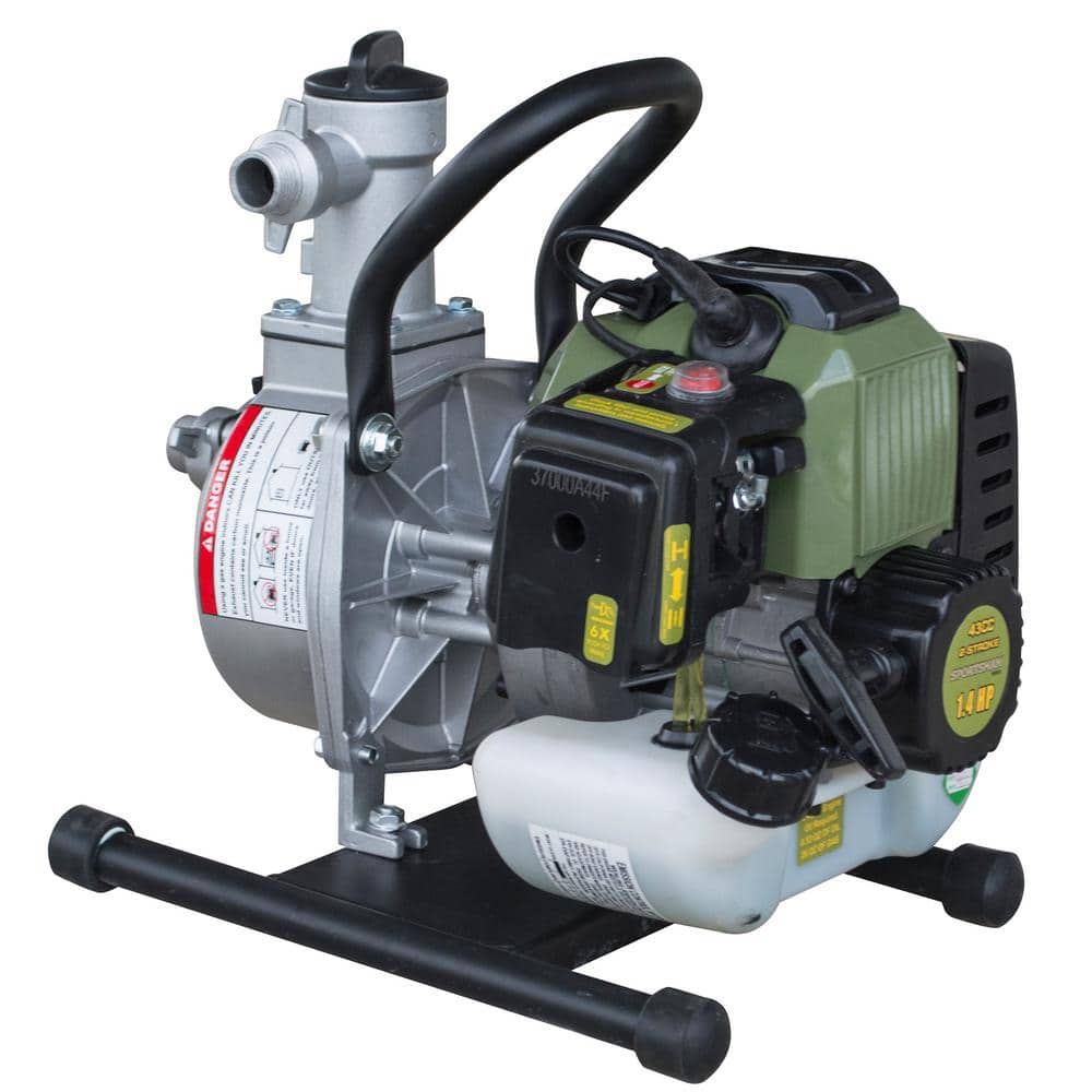 Hand crank pump - max. 40 l/min - with 2 inch barrel adapter and