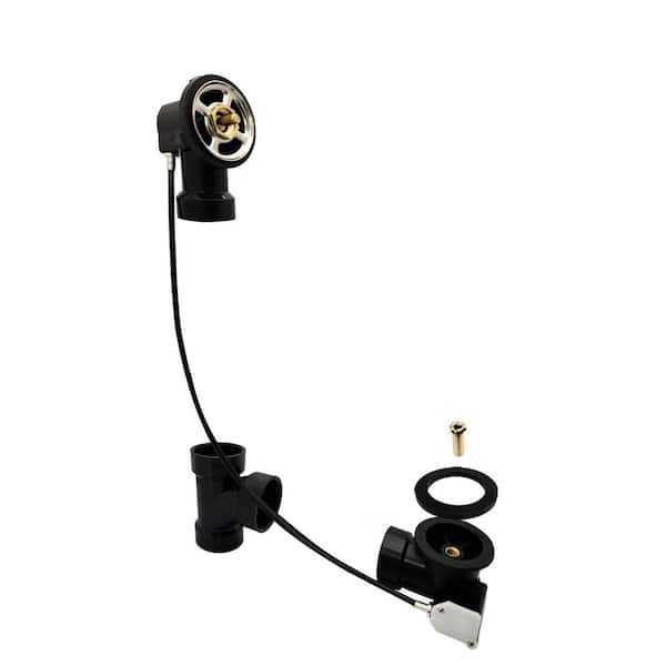 Sch 40 ABS 27 in. Cable and Bath Waste and Overflow Rough