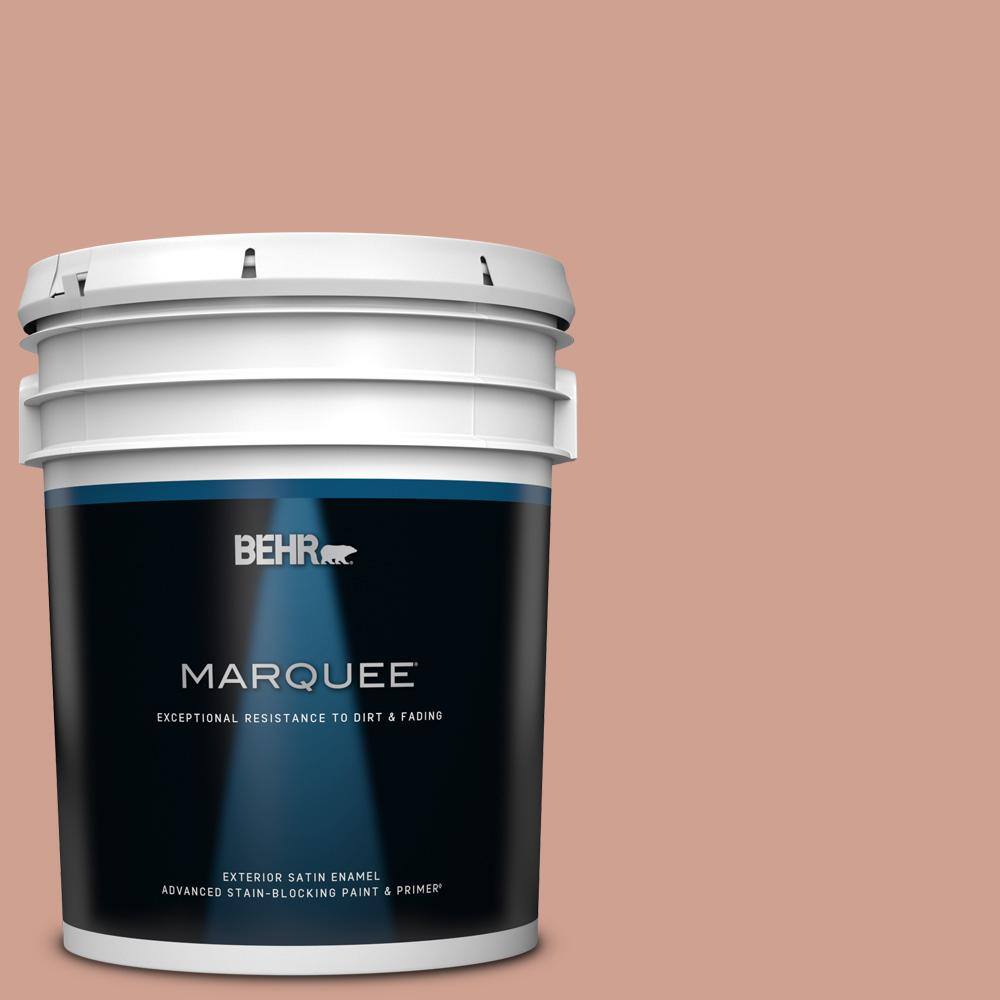 BEHR MARQUEE 5 gal. S1804 Shiny Kettle Satin Enamel Exterior Paint & Primer 945405 The Home