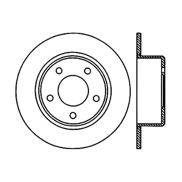 Centric Parts Disc Brake Rotor