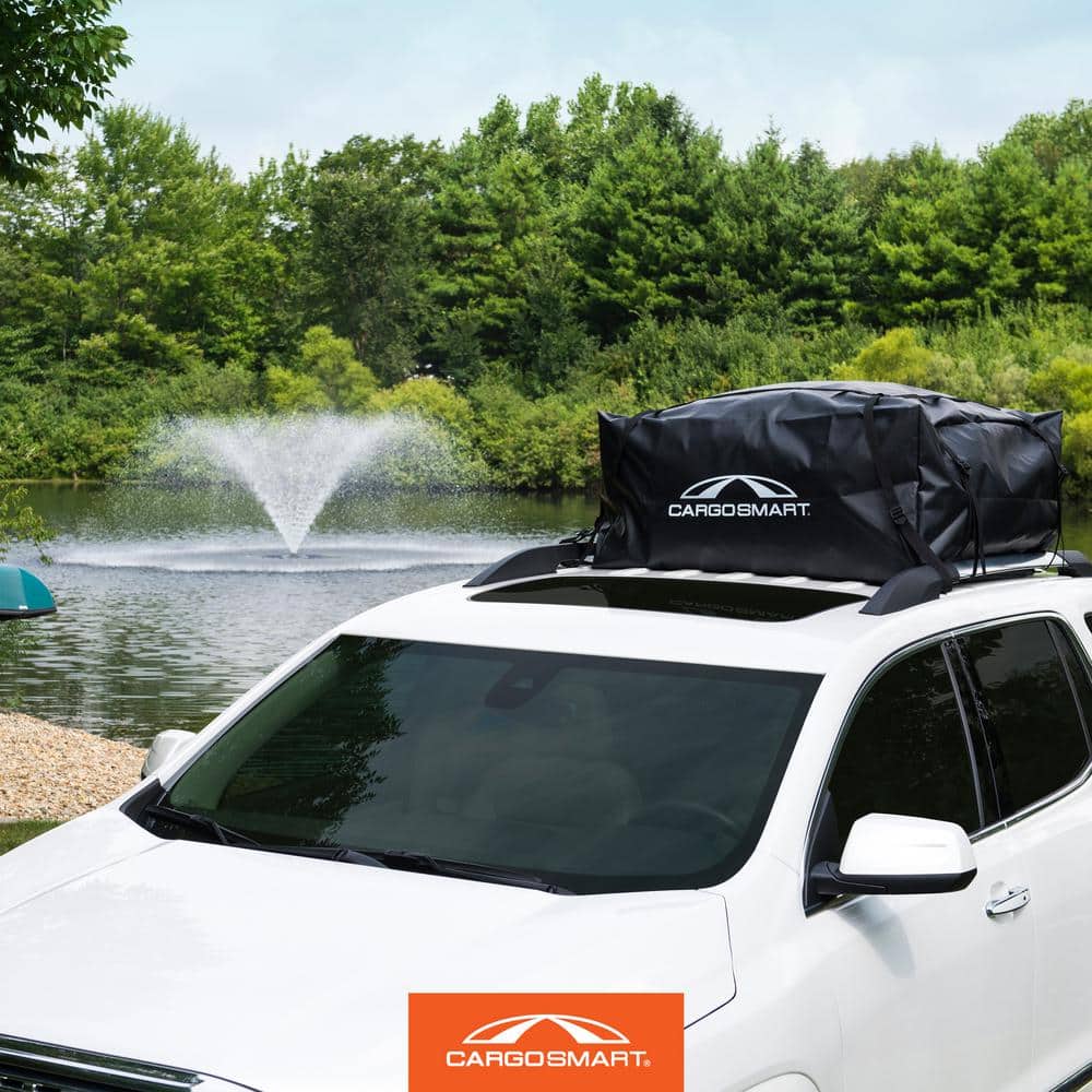 CargoSmart Black Heavy-Duty Vinyl Rooftop Cargo Bag