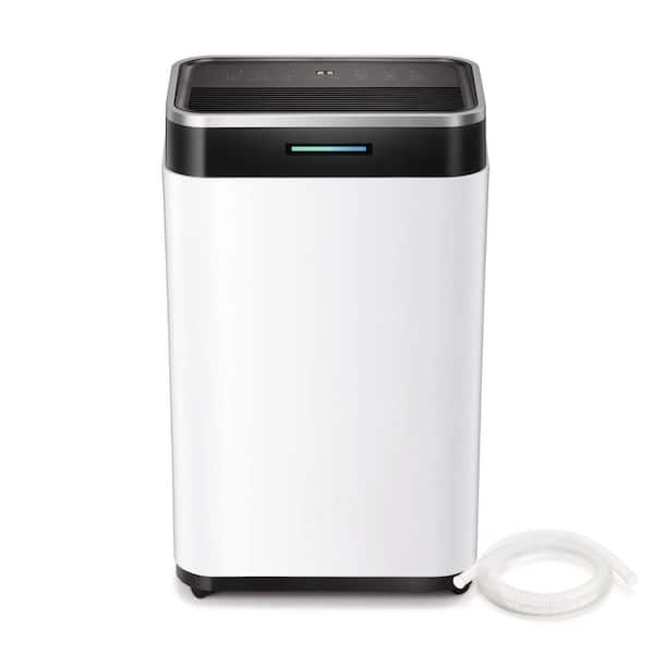 45 pt. 1,500 sq. ft. with Bucket 2-Speed Fan Dehumidifier in White