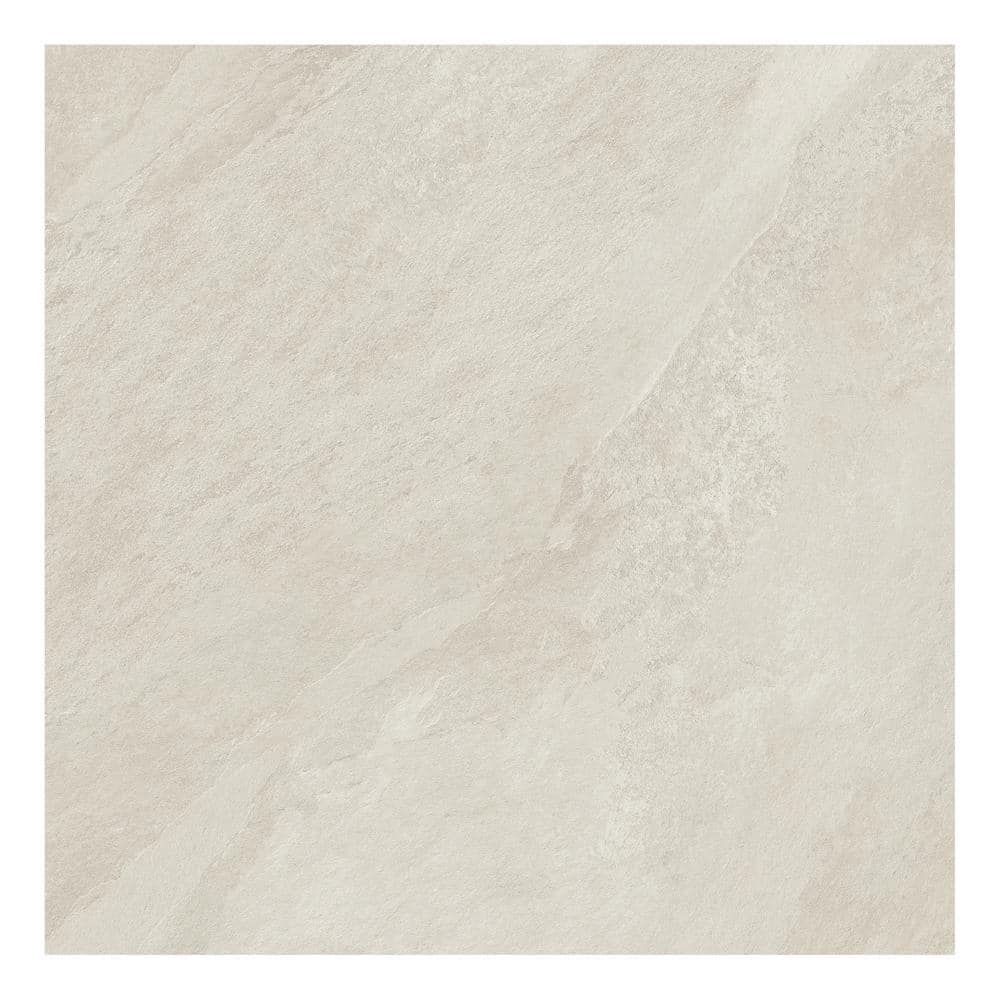 Hurricane 24" x 24" Beige Glazed Porcelain Floor and Wall Tile