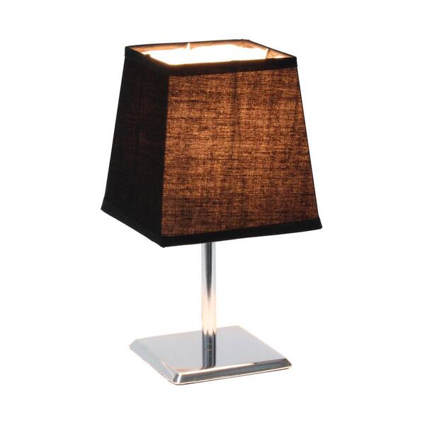 Chrome Mini Table Lamp With, Home Depot Table Lamps For Bedroom