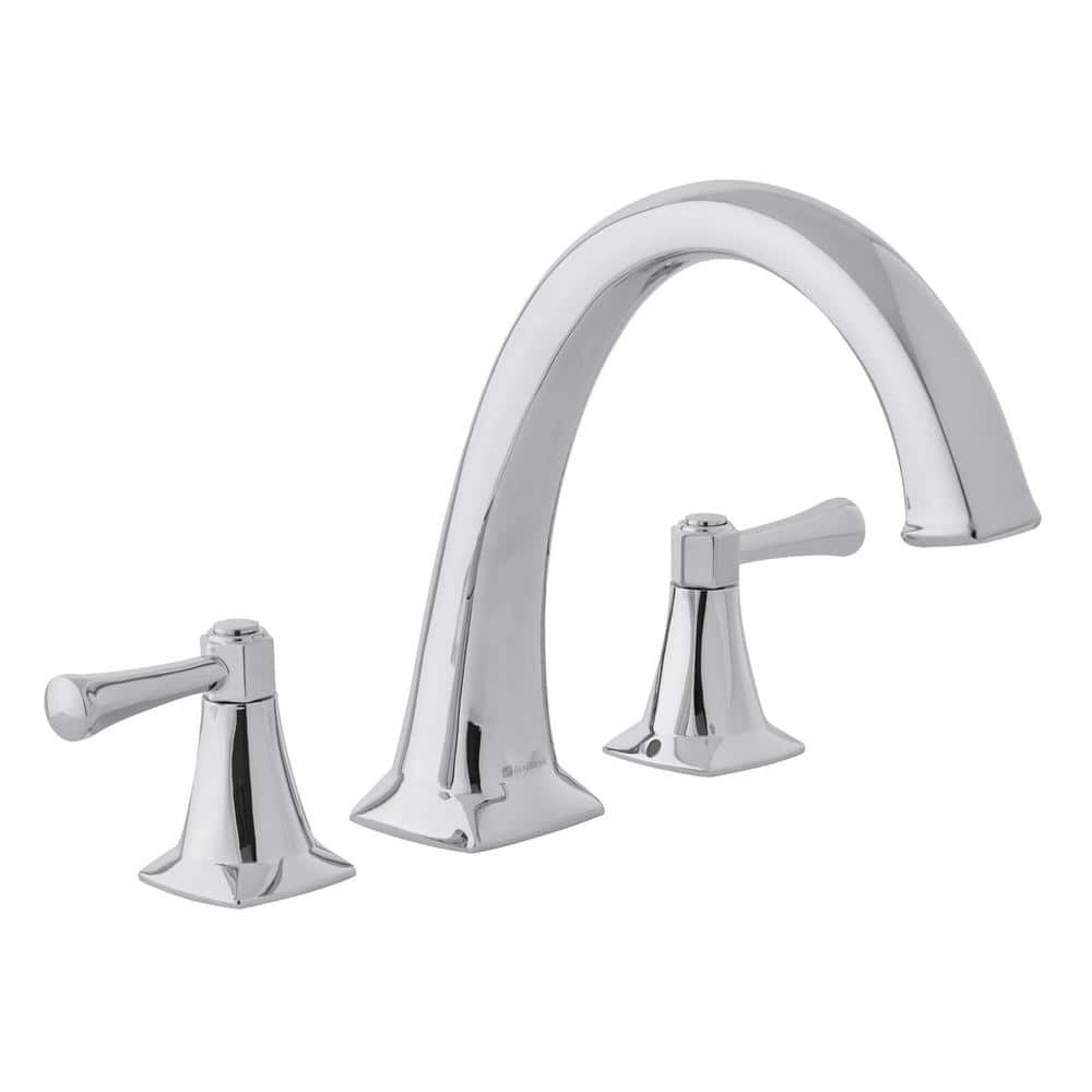 Glacier Bay Stillmore 2Handle DeckMount Roman Tub Faucet in Chrome