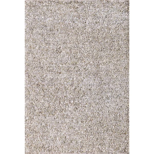 Dorian Sage Confetti 2 ft. x 3 ft. Farmhouse White Area Rug