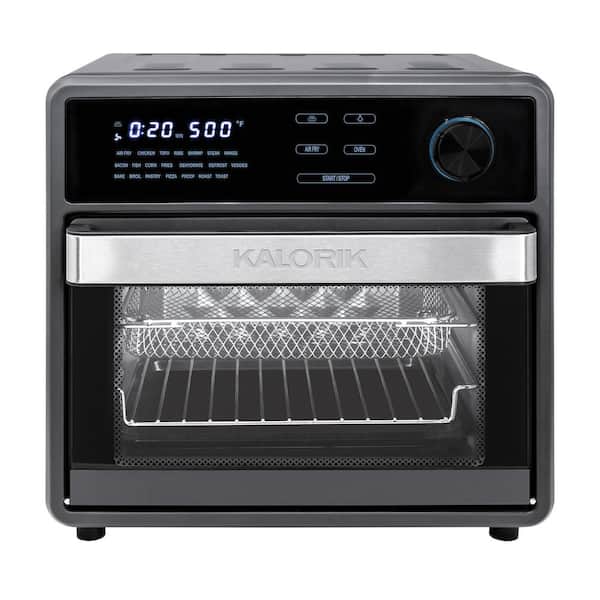KALORIK MAXX 16 qt. Black Touchscreen Air Fryer Oven