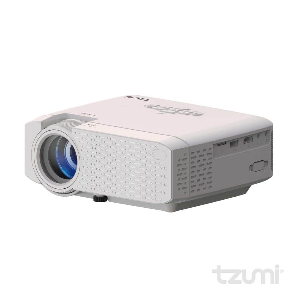 Tzumi Go Theater 800 x 480 LED Home Cinema Projector Wifi with 1600 Lumens and Wifi -  7796HD