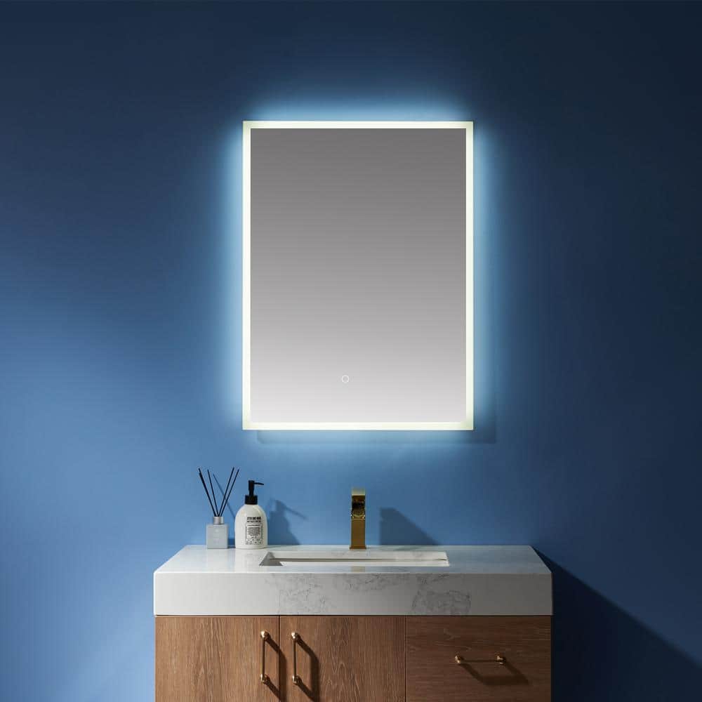 Essentia 24" x 32" Frameless LED Bathroom Vanity Mirror