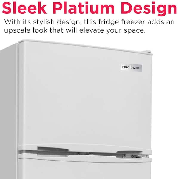Frigidaire 21.5 in. 7.5 cu. ft. Top Freezer Refrigerator in White